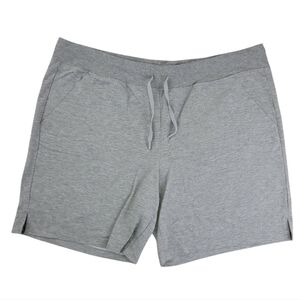 Athletic Works Women's Gray Workout Sweat Shorts Size XXL